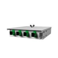 Кросс распределительный настенный КРН, микро, 4, SM, укомплектованный 4 SC/APC