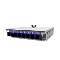 Шкаф кроссовый оптический настенный ШКОН микро, 8 SM, укомплектованный 8 SC/UPC