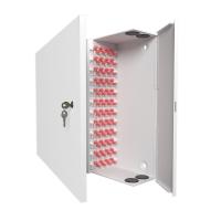 Шкаф кроссовый оптический настенный ШКОН, 96, SM, укомплектованный 96 ST/APC