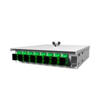 Кросс распределительный настенный КРН, микро, 8, SM, укомплектованный 2 SC/APC