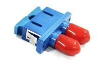 Адаптер оптический SC-ST Duplex UPC SM