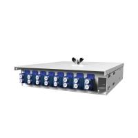 Кросс распределительный настенный КРН, микро, 8, SM, укомплектованный 16 LC/UPC