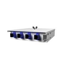 Шкаф кроссовый оптический настенный ШКОН микро, 4 SM, укомплектованный 4 SC/UPC