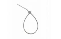 07-0150-3 Хомут-стяжка кабельная нейлоновая REXANT 150 x2,5 мм, серая, упаковка 100 шт.