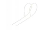 07-0150-4 Хомут-стяжка кабельная нейлоновая REXANT 150 x3,6 мм, белая, упаковка 100 шт.