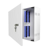 Шкаф кроссовый оптический настенный ШКОН, 32, SM, укомплектованный 32 SC/UPC