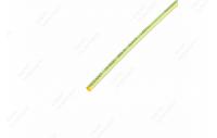 20-2007 Термоусадочная трубка REXANT 2,0/1,0 мм, желто-зеленая, упаковка 50 шт. по 1 м
