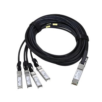DAC кабель QSFP+ – 4xSFP+, 4×10 Гбит/с, 3 м, Passive