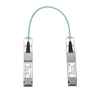 AOC кабель QSFP28, 100 Гбит/с, 25 м