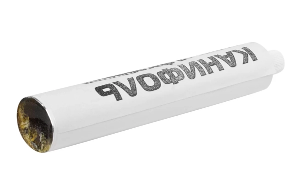 Канифоль сосновая фасованная  в тубах,85гр ССД