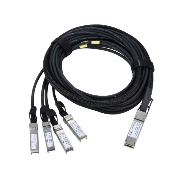 DAC кабель QSFP+ – 4xSFP+, 4×10 Гбит/с, 4 м, Passive
