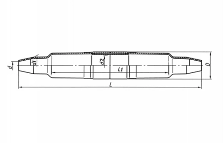 Муфта п/эт прямая МПП 5/9 ССД