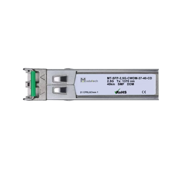 Модуль SFP CWDM 2,5 Гбит/с, 40 км, 1370 нм, SMF, LC