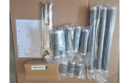 ИМАГ-Муфта-6/10-TI-3х185-300 - комплект концевой муфты холодной усадки внутренней установки для 3-жил. кабеля с изоляцией из СПЭ на 6/10 кВ, 3х185-300 мм2