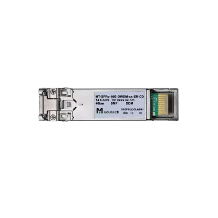 Модуль SFP+ DWDM 16 Гбит/с, 40 км, 1528.77-1563.86 нм, SMF, LC