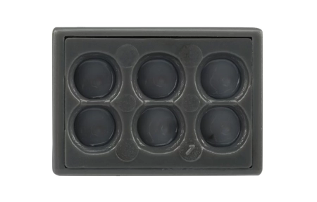 07-3060 Экспресс-клемма с пастой, 6-проводная до 2,5 мм?, серая (50 шт./уп.) (773-306) REXANT