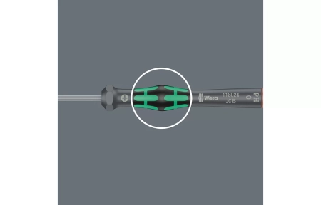WE-118152	2035/6 B Kraftform Micro Набор отвёрток прецизионных + подставка, 6 пр., PH 0x60/1x80, SL 0.40x2.5x80/0.50x3.0x80/0.60x3.5x80/0.80x4.0x80