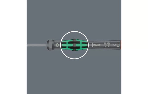 WE-118152	2035/6 B Kraftform Micro Набор отвёрток прецизионных + подставка, 6 пр., PH 0x60/1x80, SL 0.40x2.5x80/0.50x3.0x80/0.60x3.5x80/0.80x4.0x80