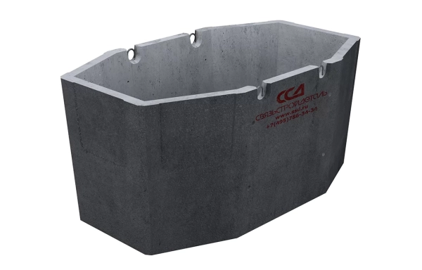 Колодец ККСр-3,5М-10(80) ГЕК-ССД (В20) в двухслойной битумно-латексной гидроизоляции