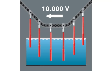 WE-059030	Kraftform Kompakt VDE 17 Universal 1 Набор насадок с 2 отвёртками-битодержателями, 17 пр.