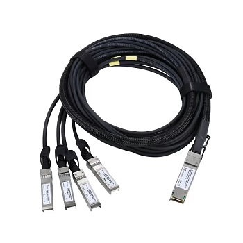 DAC кабель QSFP28 – 4xSFP28, 4×25 Гбит/с, 1 м, Passive