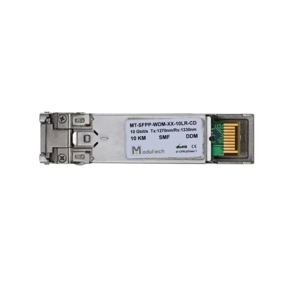 Модуль SFP+ WDM 10 Гбит/с, 3 км, 1330/1270 нм, SMF, LC