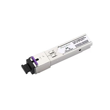 Industrial SFP WDM 1,25 Гбит/с, 80 км, 1490/1550 нм, SMF, SC