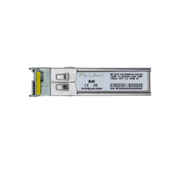Industrial SFP WDM 155 Мбит/с, 120 км, 1550/1490 нм, SMF, LC