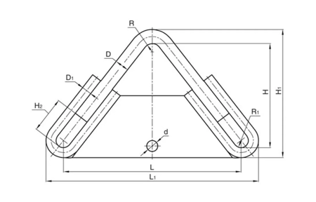 Коромысло двухреберное 2КУ-12-2