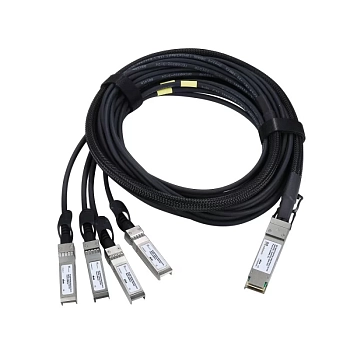 DAC кабель QSFP28 – 4xSFP28, 4×25 Гбит/с, 2 м, Passive
