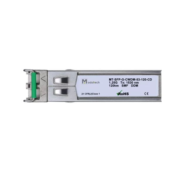 Модуль SFP CWDM 1,25 Гбит/с, 120 км, 1530 нм, SMF, LC