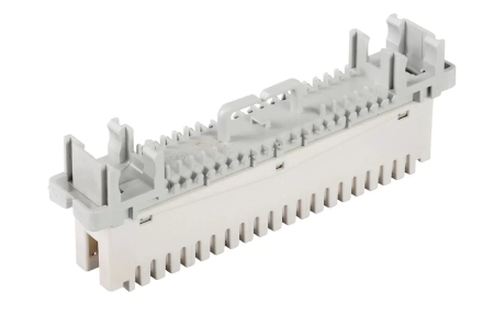 Плинт универсальный ПВТ-10Р-5е, 10 пар размыкаемые контакты 0...9