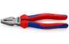 KN-0202200 Плоскогубцы комбинированные особой мощности, 200 мм, фосфатированные, 2-комп ручки