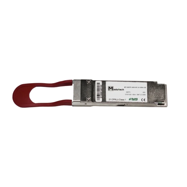 Модуль QSFP+ 40 Гбит/с, 40 км, 1270 / 1290 / 1310 / 1330 нм, SMF, LC