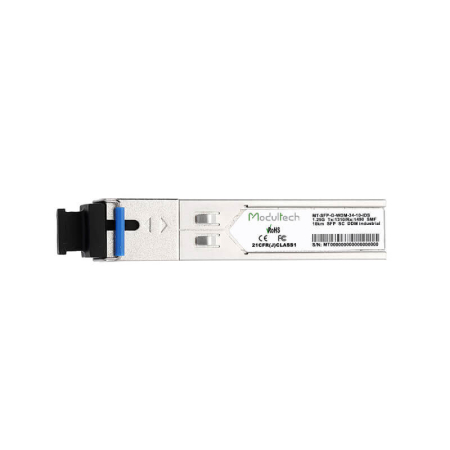 Industrial SFP WDM 1,25 Гбит/с, 10 км, 1310/1490 нм, SMF, SC