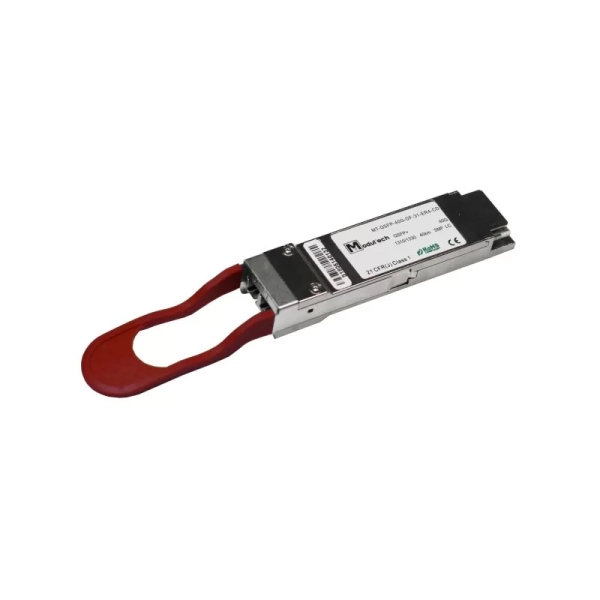 Модуль QSFP+ 40 Гбит/с, 40 км, 1270 / 1290 / 1310 / 1330 нм, SMF, LC